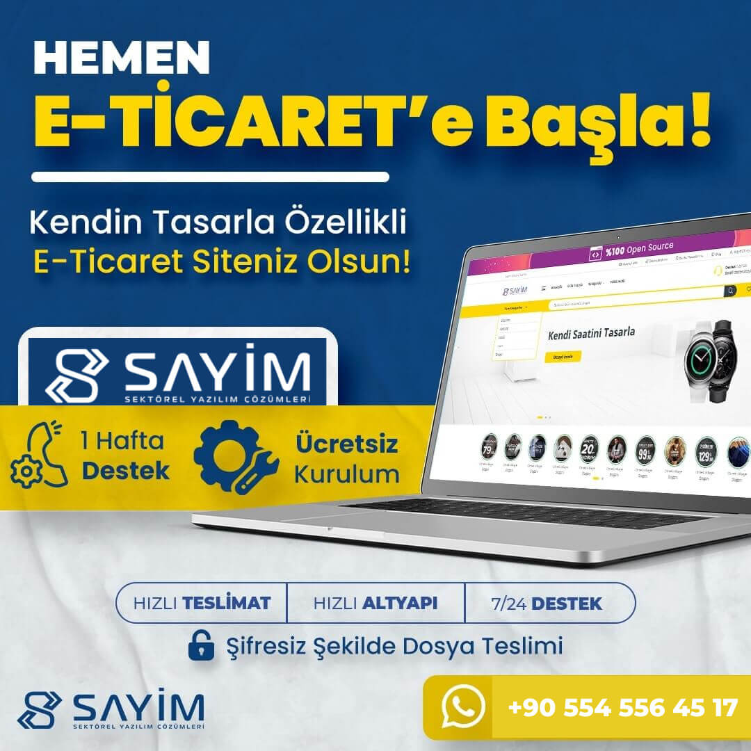 NeoDizayN v6 E-Ticaret Yazılımı <br>(Ürün Tasarla)